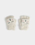Guantes Infantiles Guantes Infantiles Animalito - Blanco Crudo