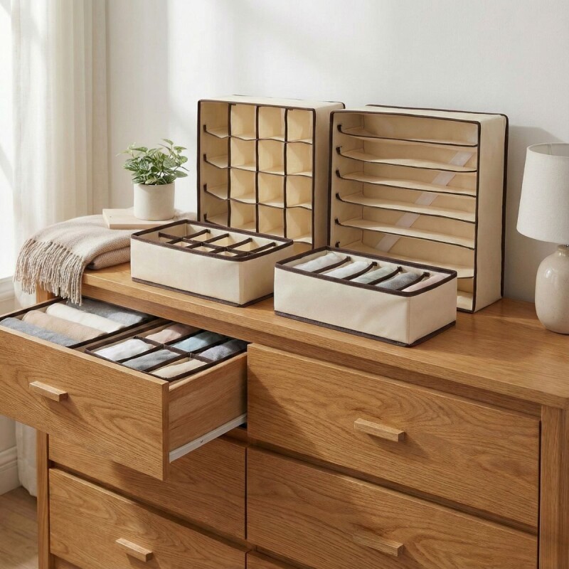 Set Organizador Ropa Interior Almacenamiento Set Organizador Ropa Interior Almacenamiento