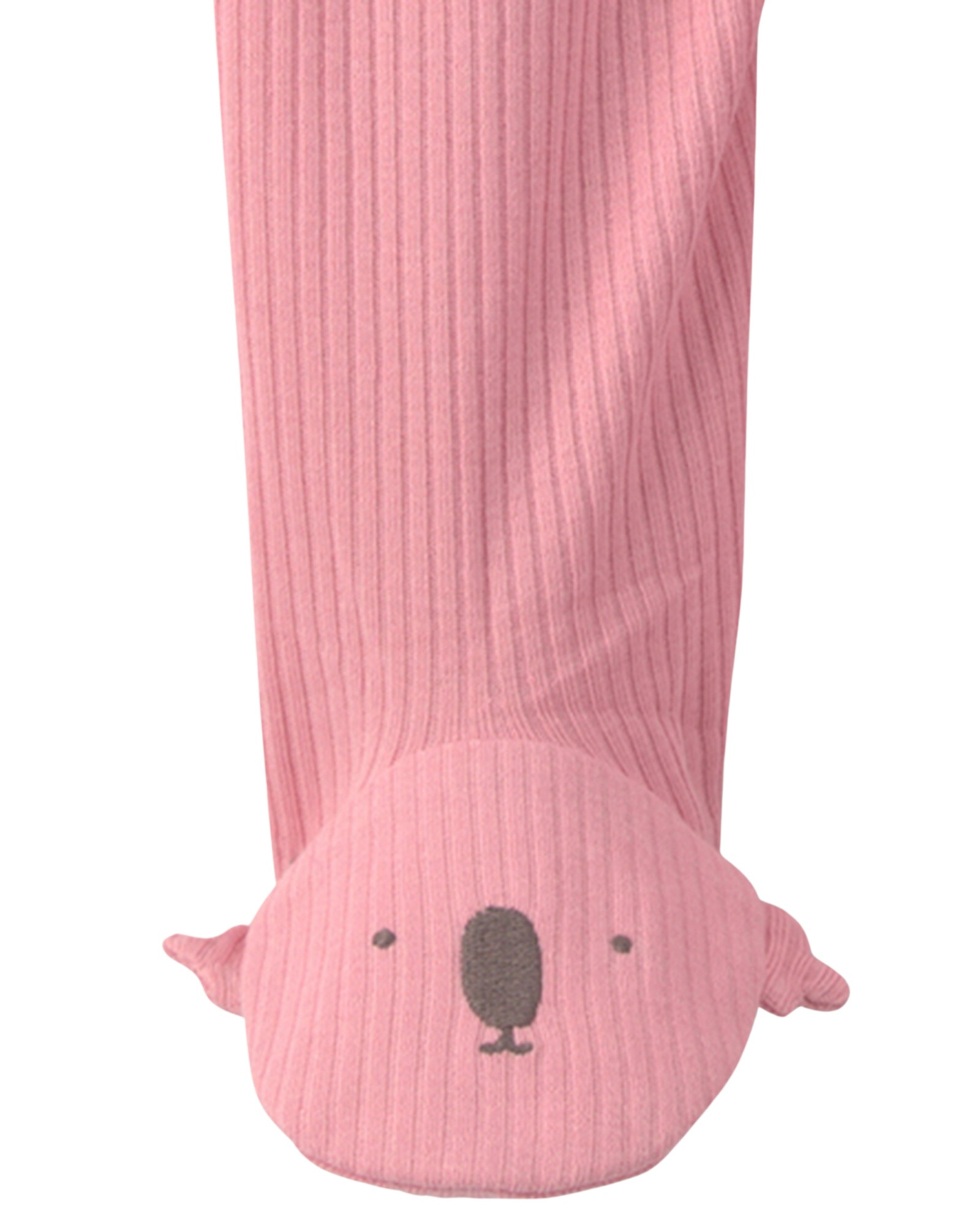 Pijama una pieza de algodón, con pie, rosado, diseño koala Pijama una pieza de algodón, con pie, rosado, diseño koala