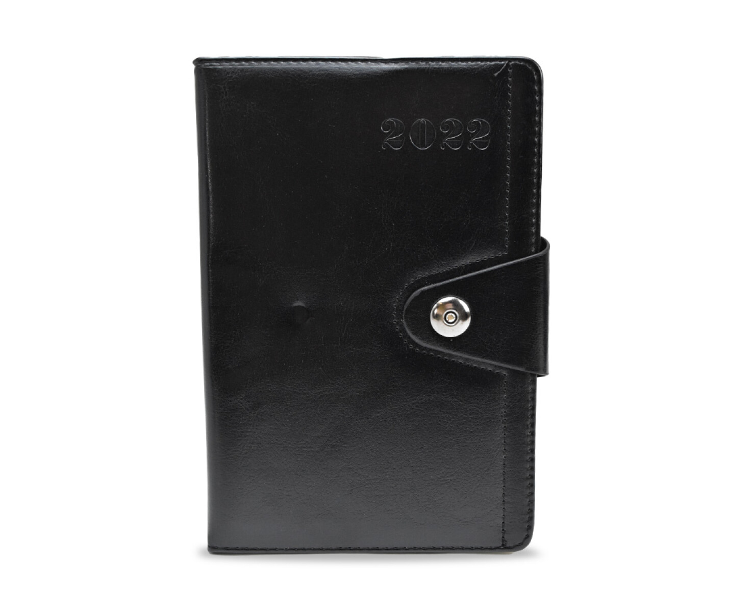 AGENDA 2022 CUERINA LISA C/INDICADOR Y BROCHE 1 HOJA X DIA 21X14.8CM 26762 Q48 