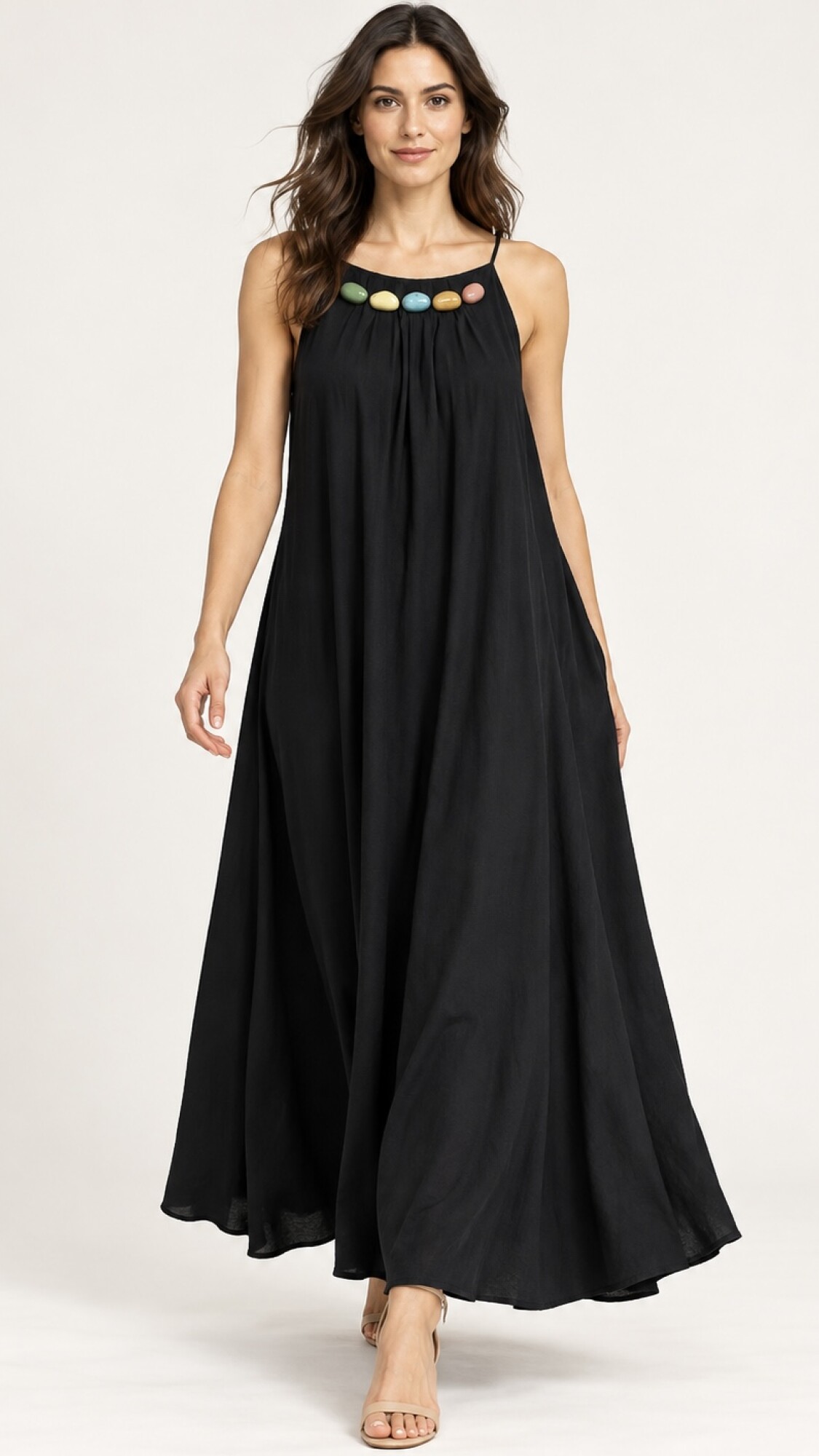 VESTIDO MALASIA NEGRO