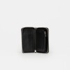 Billetera Monogram en efecto cuero Negro