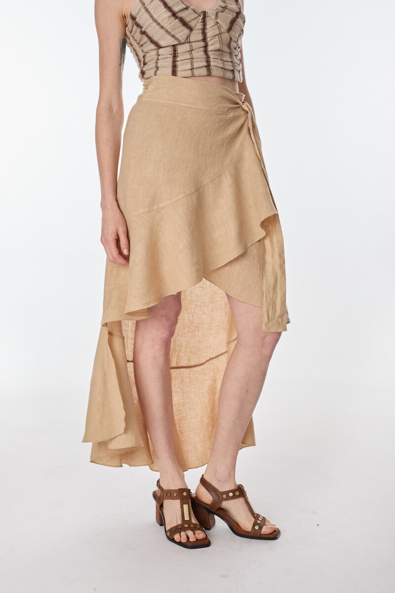 Falda San Sebastian Beige