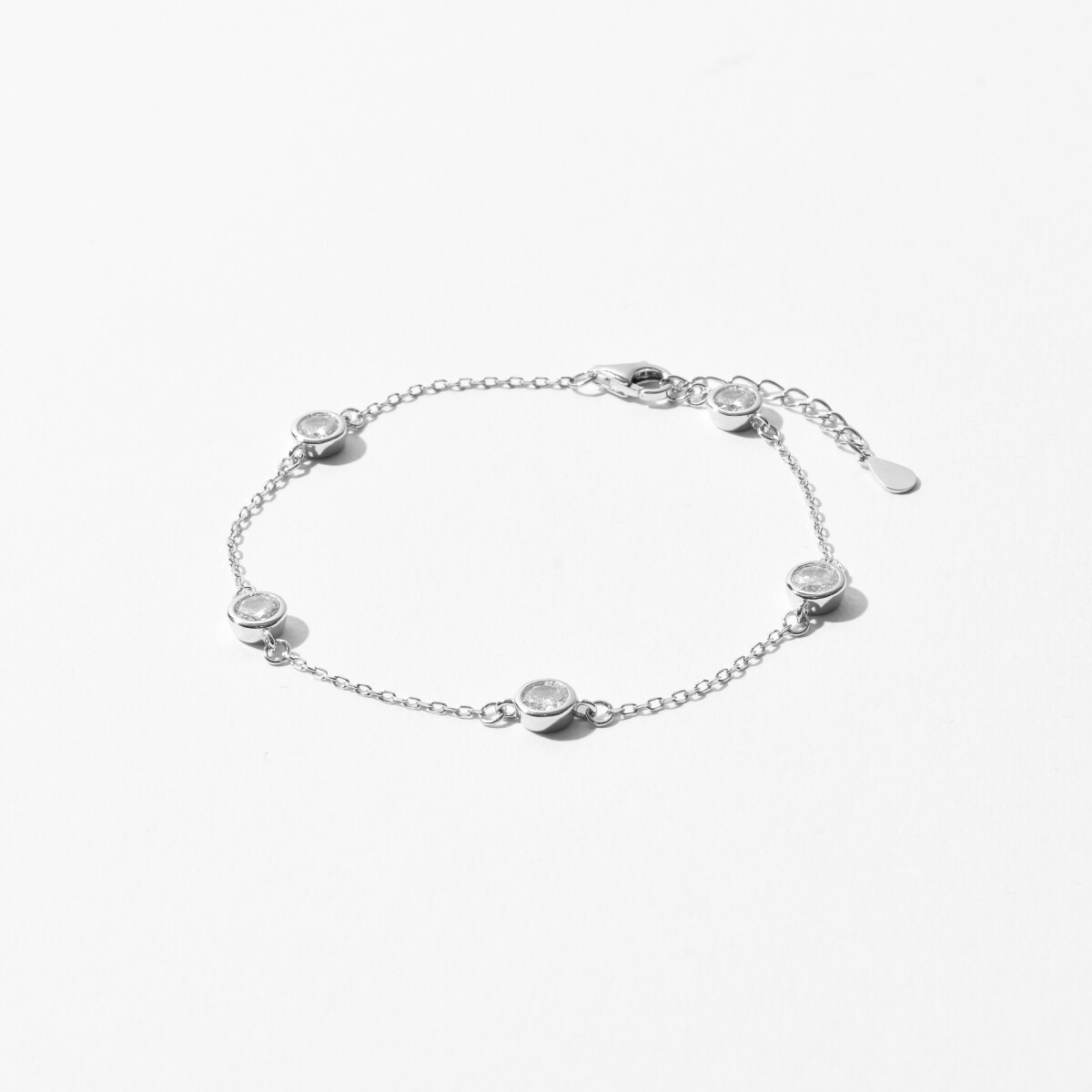 PULSERA BINNAZ PLATEADA 