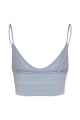 Top Vicky Sin Costuras. Pearl Blue