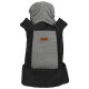Mochila Porta Bebé Carestino con 3 Posiciones Gris/Negro