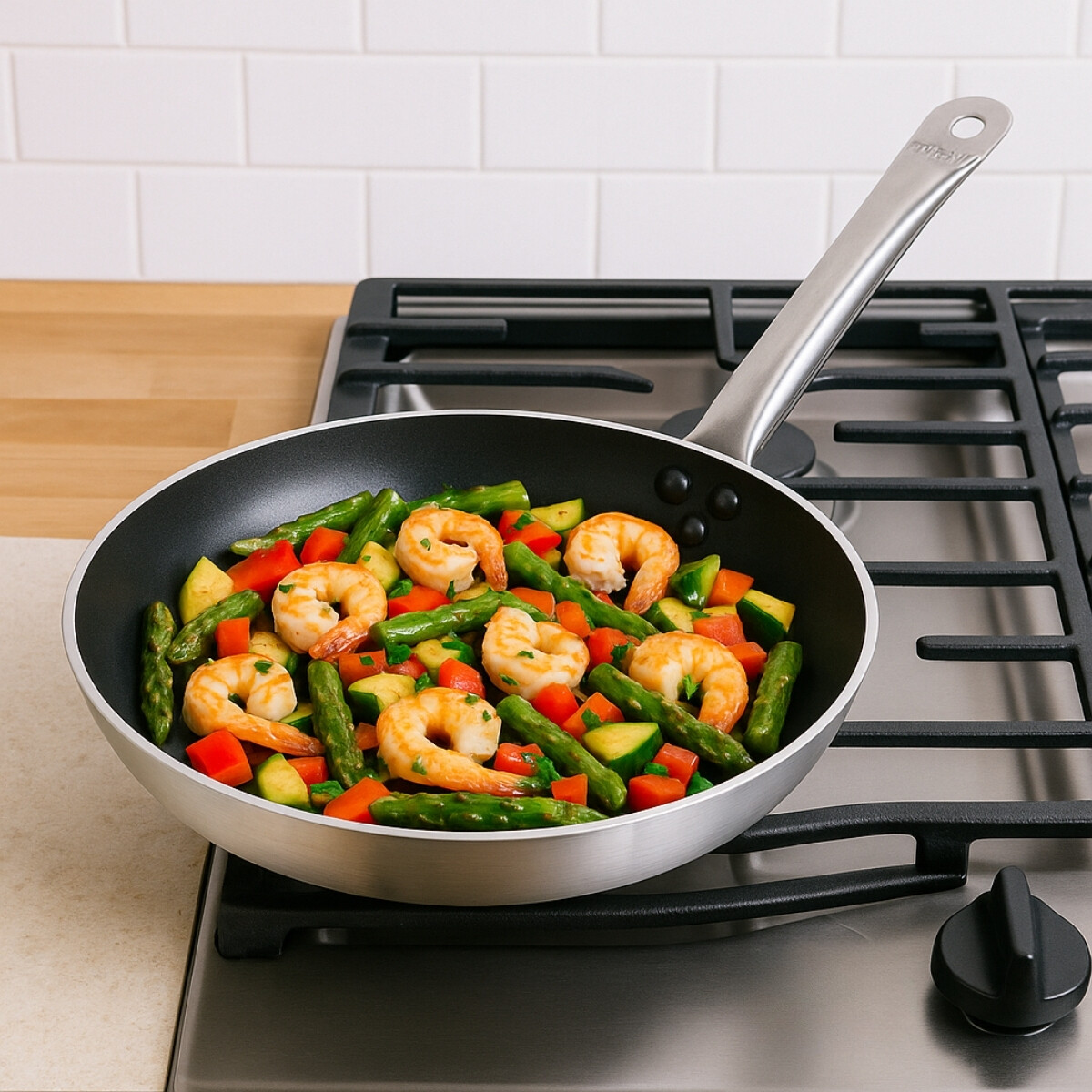 Sarten Chef Tri-capa 32 cm Lacor 