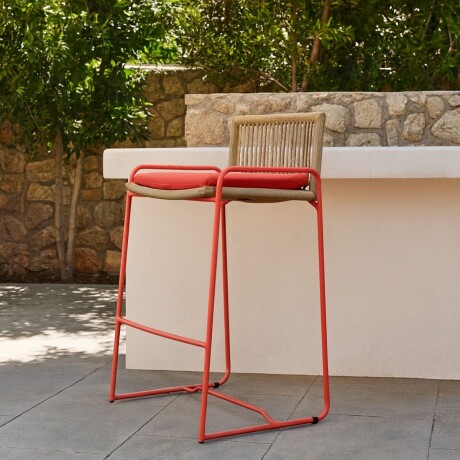 Banqueta MATALA Rojo