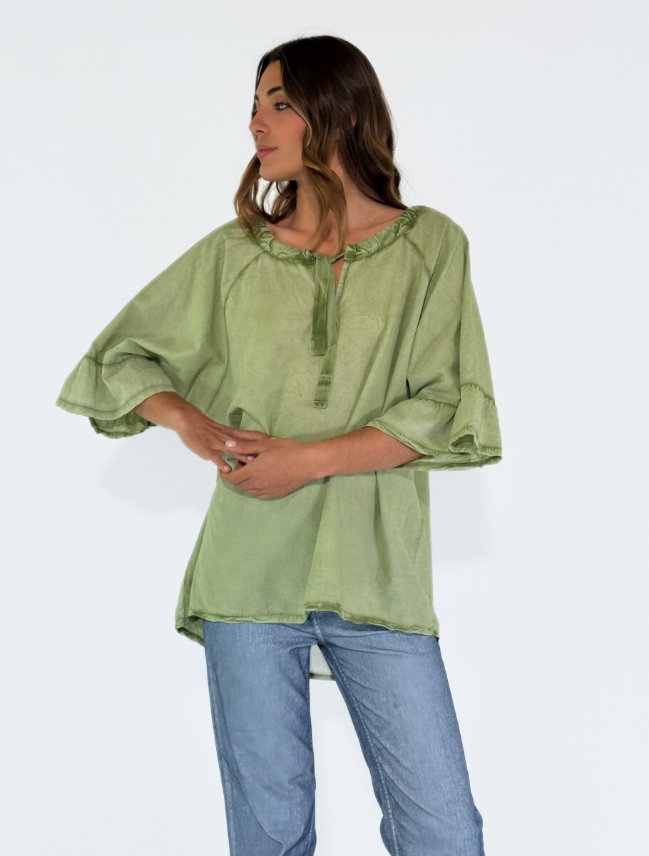 BLUSA BRERA - VERDE 