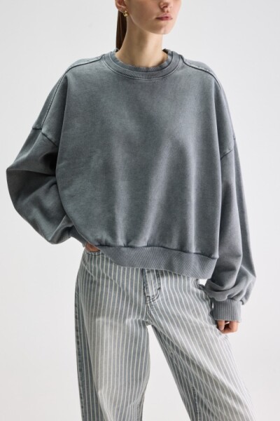 BUZO FERNA Gris Topo