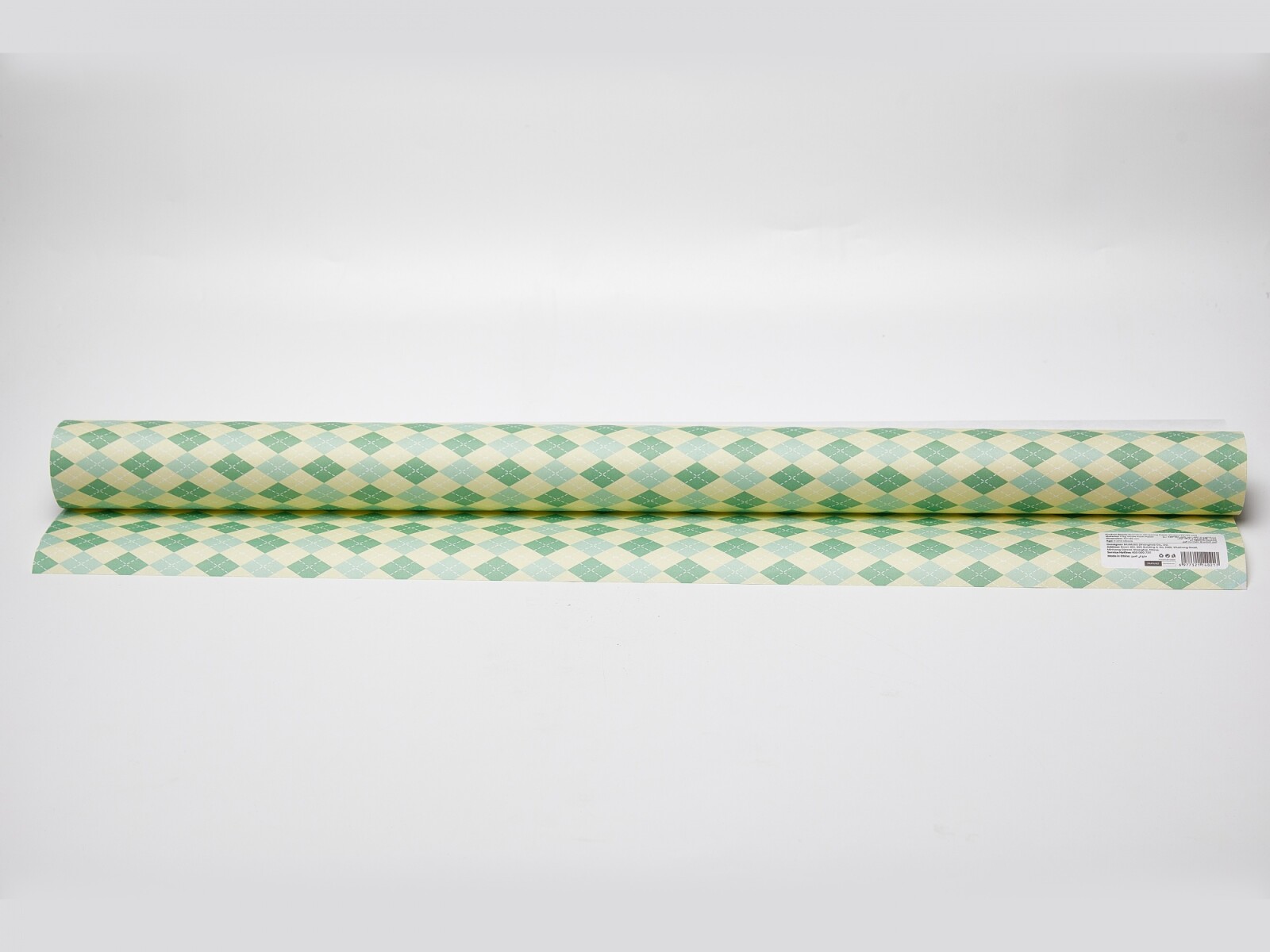 PAPEL DE REGALO ROMBO (VERDE/70*140 CM) 