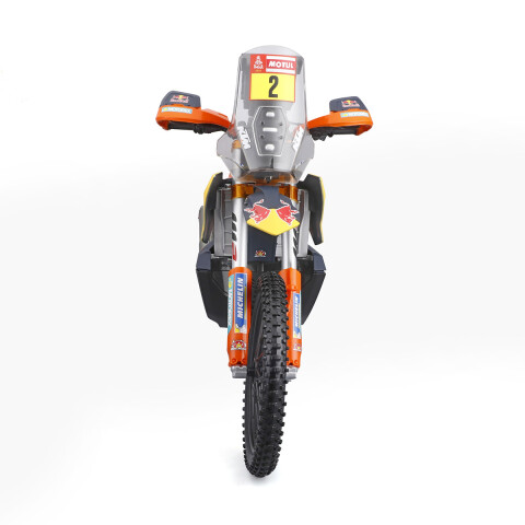 Motocicleta Maisto Red Bull KTM 450 Rally Dakar (2024) Escala 1:16 U