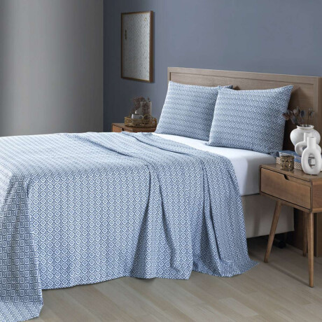 Juego Sábanas Queen Size Dohler 150 Hilos 100% Algodón Veneto