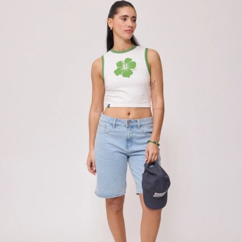 Musculosa ENIKA Rusty Blanco