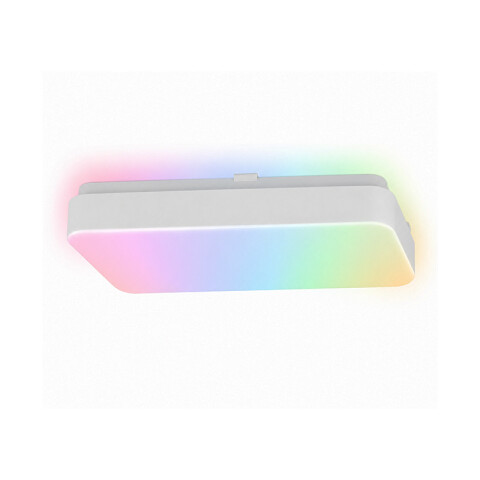 Plafón LED inteligente cuadrado TUYA 18W RGBW IX6042