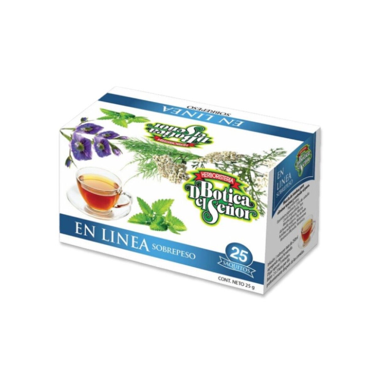 Té En Linea Botica Del Señor 25 Unidades 