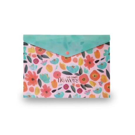 Sobre Ibi Craft con Broche Flowers