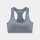 Top Liso de Natación con protección UV GRIS
