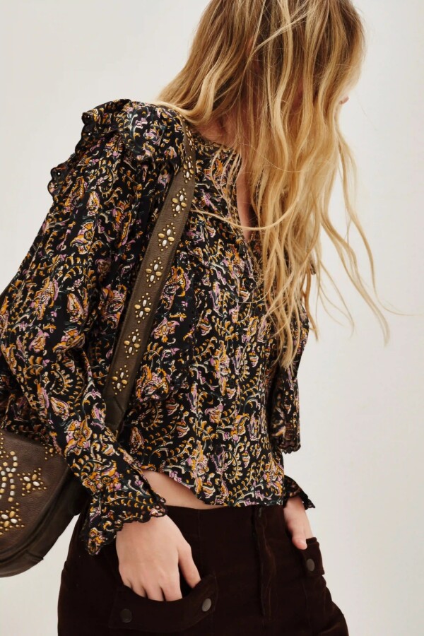 Camisa Mollie Zoey Negro