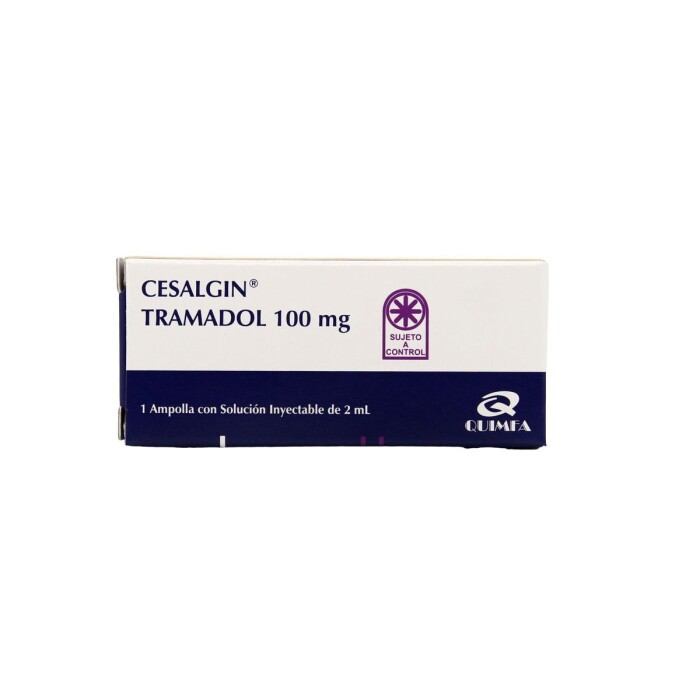 CESALGIN 100 MG/ 2 ML. CJ X 1 AMP. única