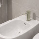 GRIFERIA BIDET CON TRANSFERENCIA LABRADO EN BRUSHED NICKEL - SERIE SIGNATURE GRIS