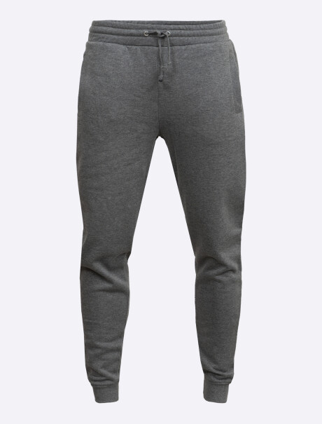 Pantalon felpa gris