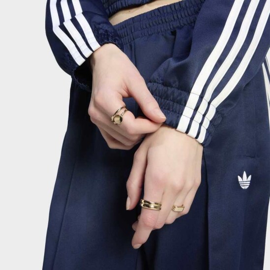 Campera Adidas Satin SST Azul