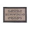 Alfombra Felpudo de Entrada - Eco Nature 40x60 cm Marrón Oscuro