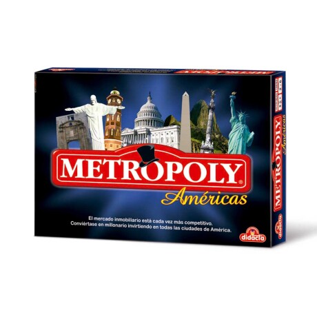 Juego de mesa Metropoly Ciudades de América Didacta 001