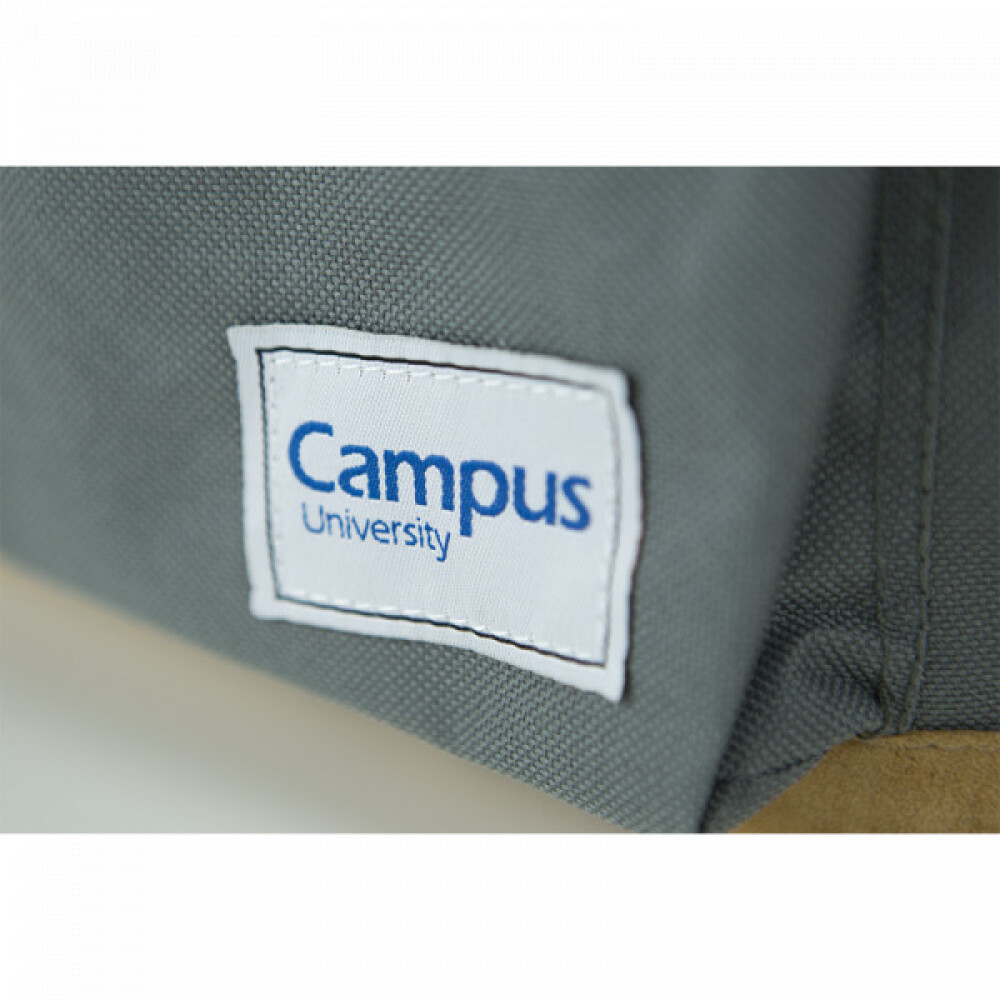 Mochila Gris Campus University MOCHILA CAMPUS UNIVERSITY COLOR GRIS DE ESPALDA 40 CM