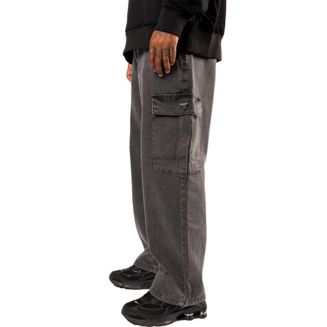 Pantalón Jean Tiffosi Cargo de Hombre Negro