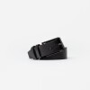 Cinturon Africa En Efecto Cuero Negro