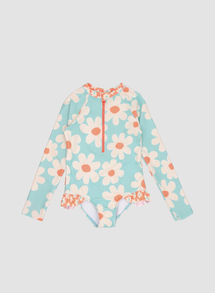 Malla manga larga unicornio 2-10y Pink neon