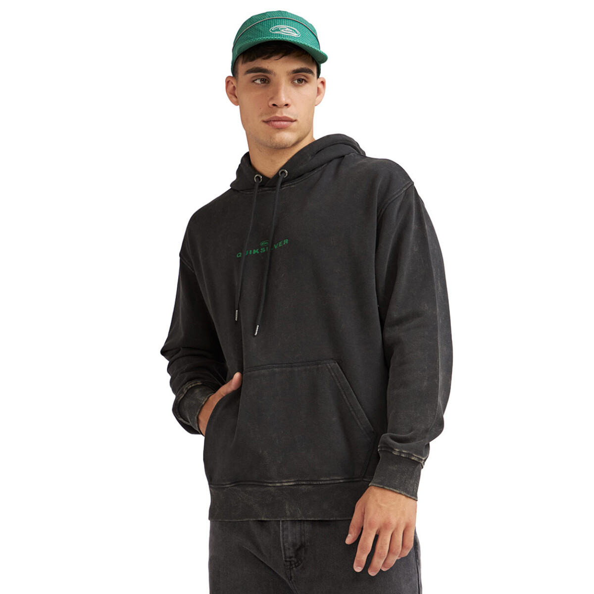 Quiksilver Canguro UPSIDE DOWN Hombre - Negro 
