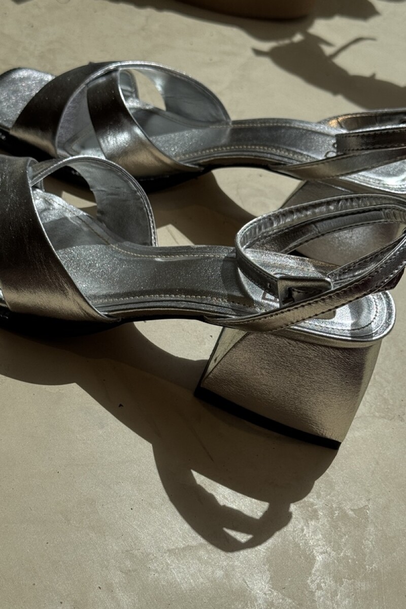 Sandalias Aime Plata