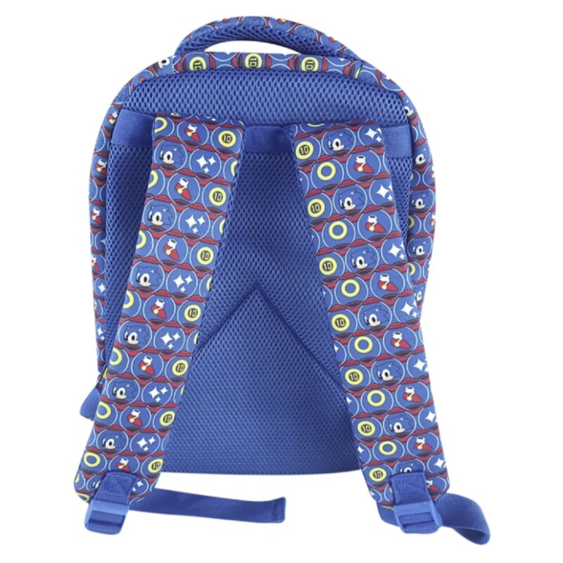 Mochila Sega Neopreno 37x29x12 Cm Sonic Prime Para Niños Uso Escolar Diario Resistente Mochila Sega Neopreno 37x29x12 Cm Sonic Prime Para Niños Uso Escolar Diario Resistente