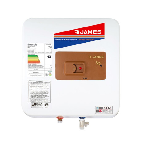 Termotanque Calefón De Cobre James 30lts Termotanque Calefón De Cobre James 30lts