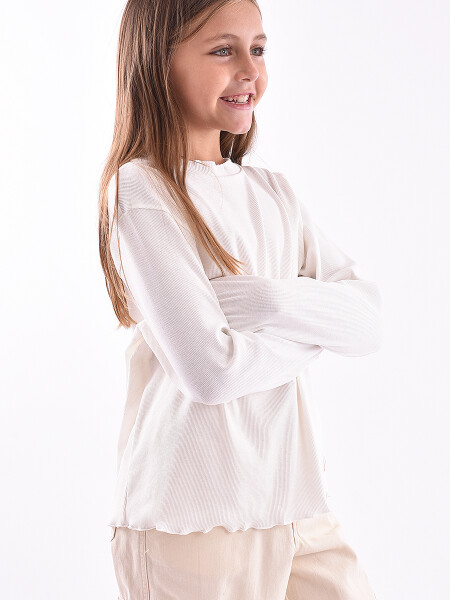 REMERA SOFIA OFF WHITE