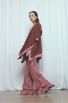 Poncho wavy PREVENTA tostado