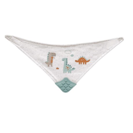 Bandana babero toalla con mordillo Magic dino