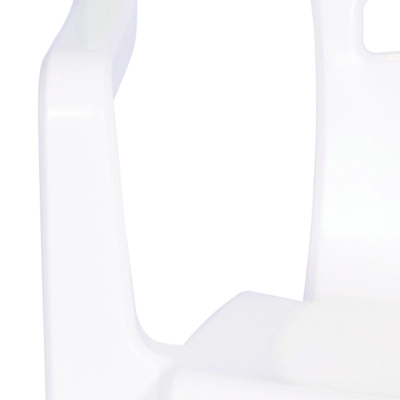 Silla de plástico con filtro Mor BLANCO