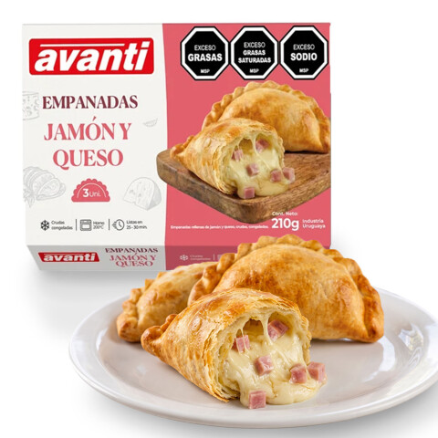 Empanadas Avanti Jamón & Queso x3ud Empanadas Avanti Jamón & Queso x3ud