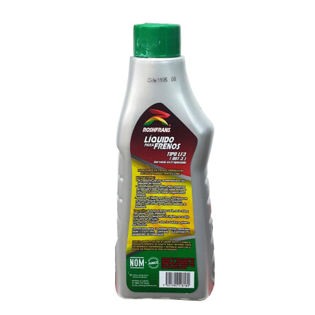 ADITIVO - LIQUIDO DE FRENO DOT-3 350 ML. ROSHFRANS ADITIVO - LIQUIDO DE FRENO DOT-3 350 ML. ROSHFRANS