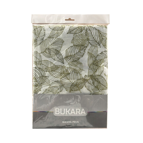 Mantel Bukara Peva Redondo 160 cm 1004 HOJAS VERDE