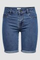 Short Sun Extra-long Medium Blue Denim