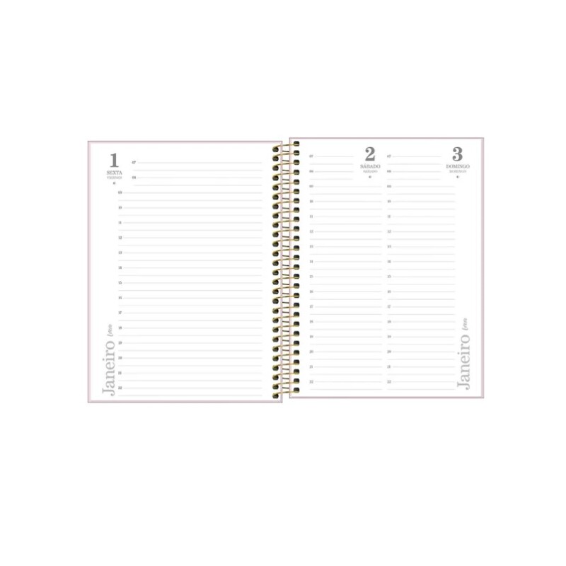 Agenda 2027 Tilibra Vainilla Diaria 17,7 x 24 cm AGENDA TILIBRA LE VANILLE 2027 DIARIA CON ESPIRAL