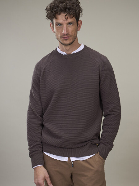 SWEATER BASILEA MARRON