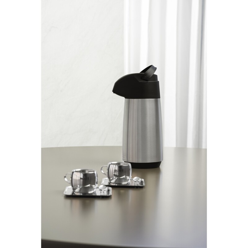 Jarra termica c/ Sifón 1 lts Acero inox con ampolla 61641/500 Jarra termica c/ Sifón 1 lts Acero inox con ampolla 61641/500