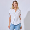 Blusa Escote V BLANCO