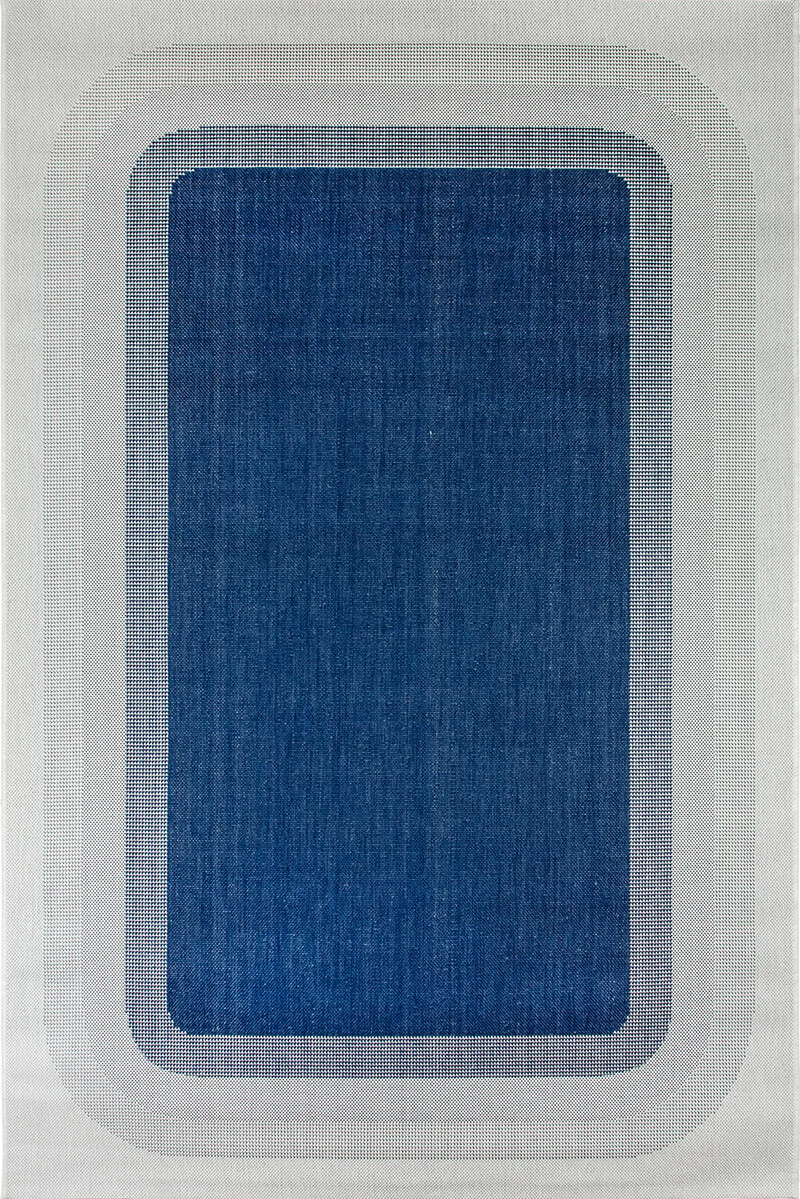 LINEO ALFOMBRA LINEO LIN/B079/H503/ 160X230 MIDNIGHT BLUE/WOOL